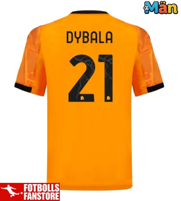 AS Roma Paulo Dybala #21 Bortatröja 2025-26 Kortärmad